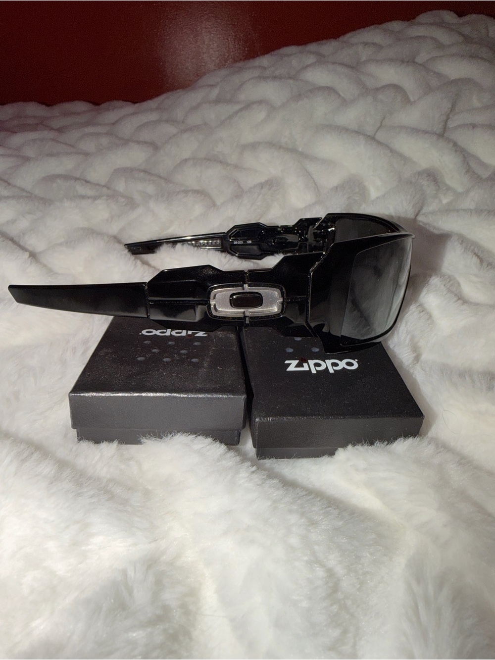 Oakley Oil Rig Polarized Black Iridium Sunglasses - Picture 2 of 7
